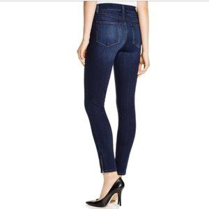 Paige Skinny Ankle Zip Jeans